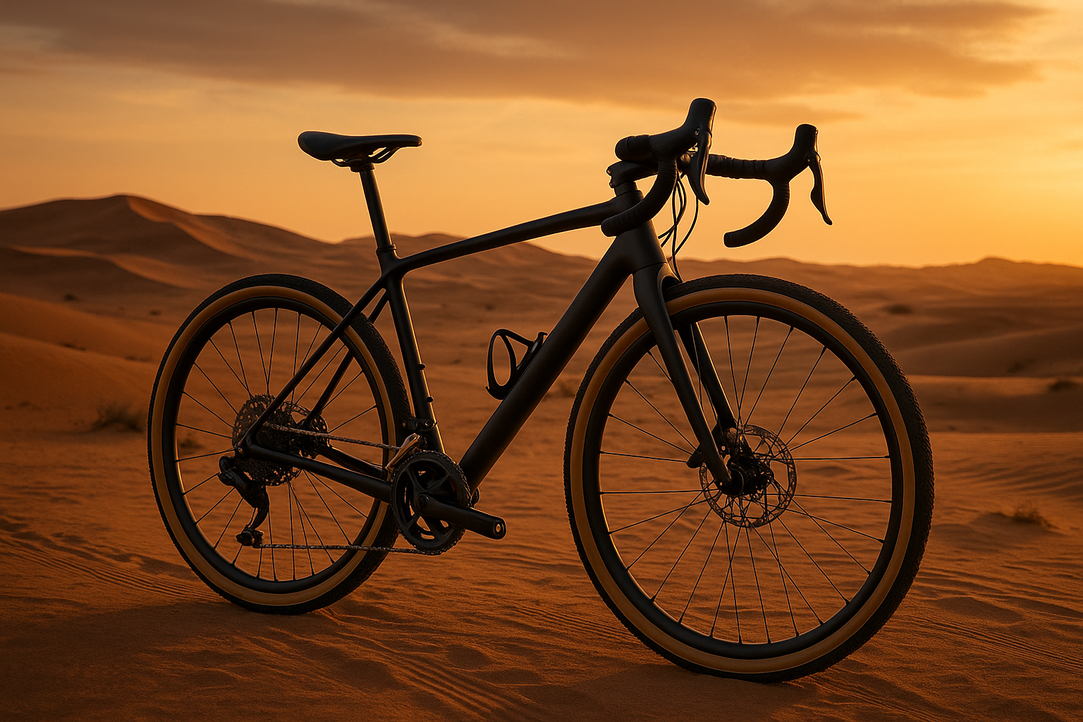 Gravel biking in Dubai